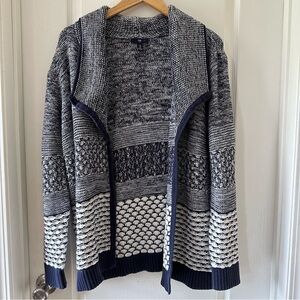 GAP chunky cable knit open front cardigan